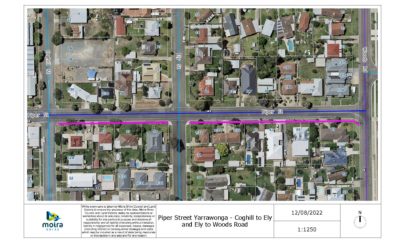 PIPER STREET, YARRAWONGA – NEW FOOTPATH