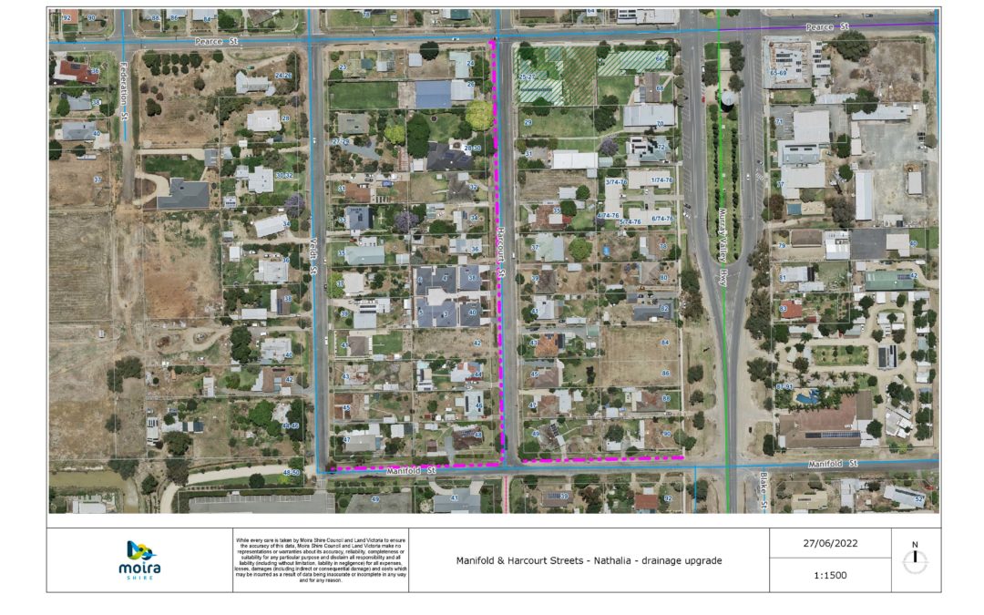 MANIFOLD & HARCOURT STREETS, NATHALIA – DRAINAGE UPGRADE